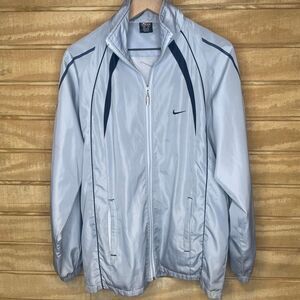 Vintage 90s Nike Windbreaker Track Jacket Size: XXL